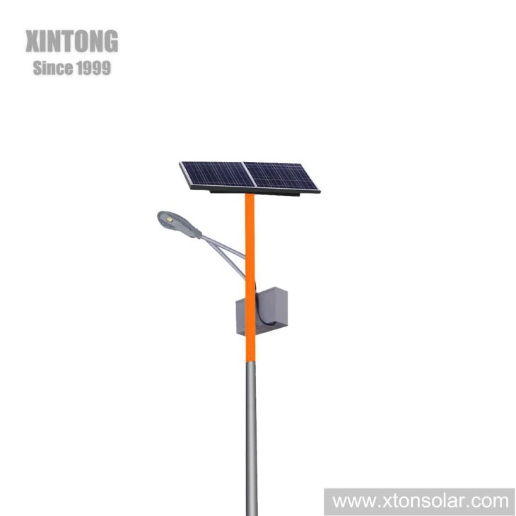 30W 4m Lityum Pil Güneş LED Sokak Lambası