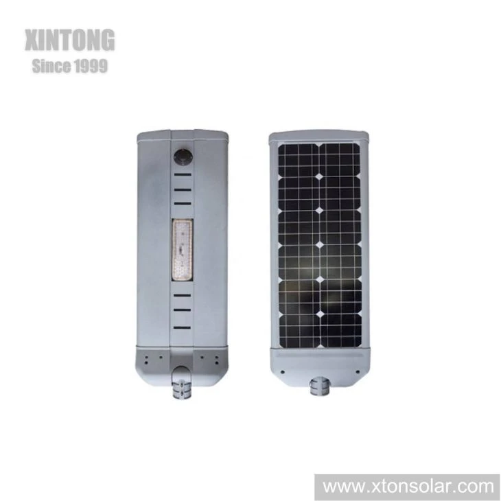 All In One Integrated AC 80W Solar LED Street Lamp High Lumen